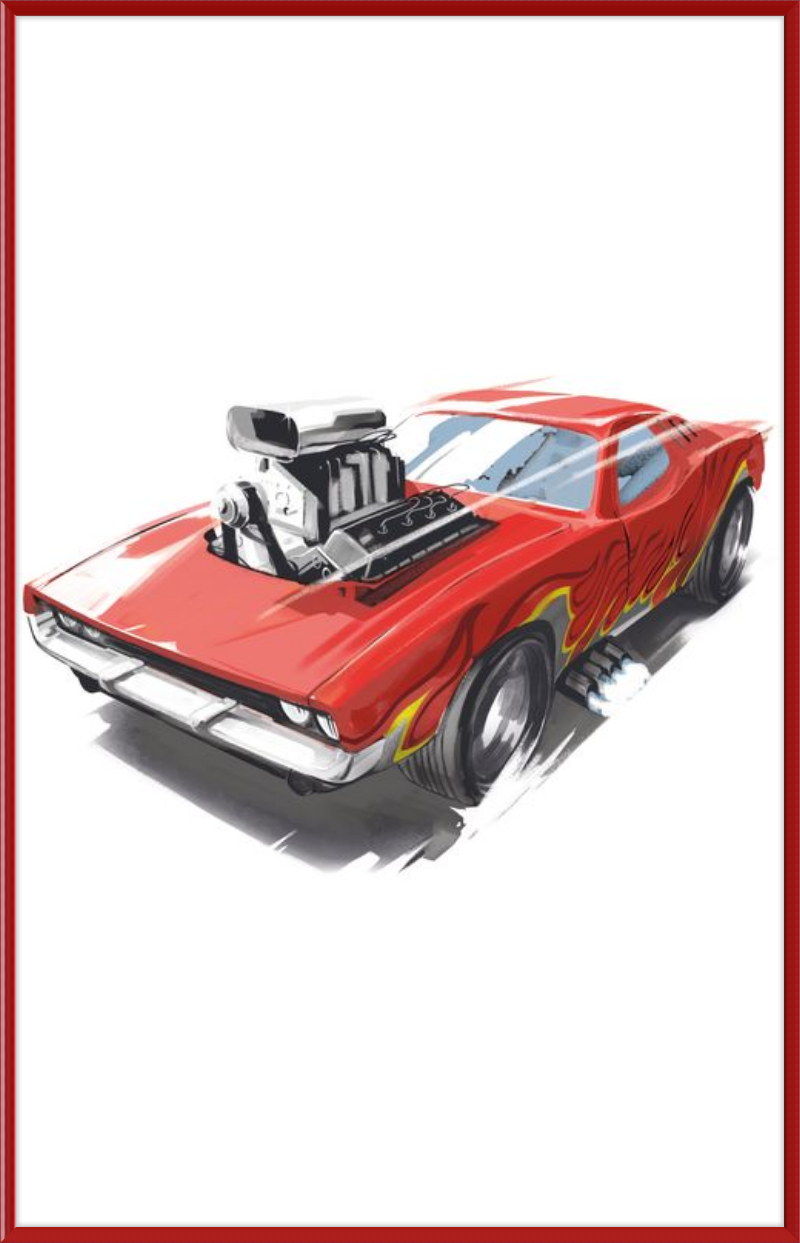 Hot Wheels Painted Tracks 1