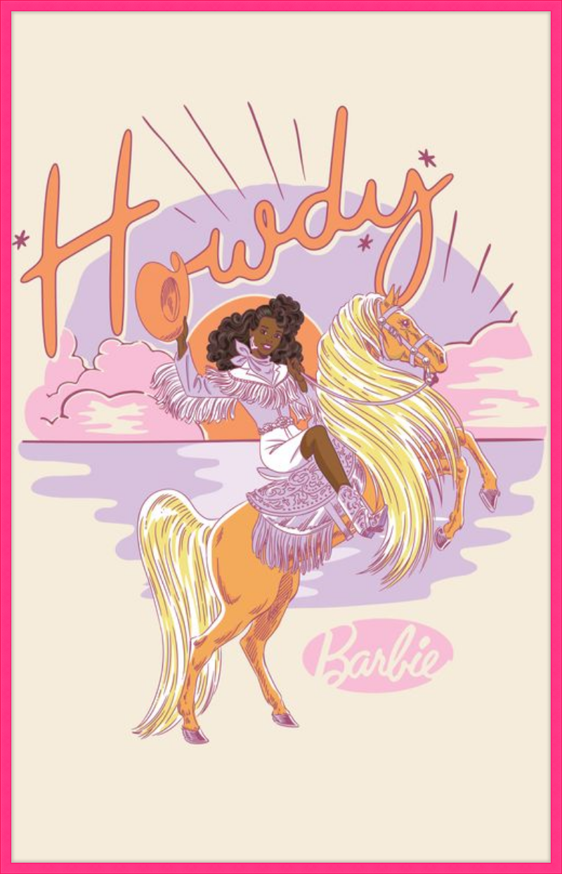 Barbie Howdy Horse