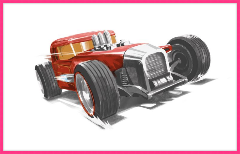 Hot Wheels Painted Tracks 5