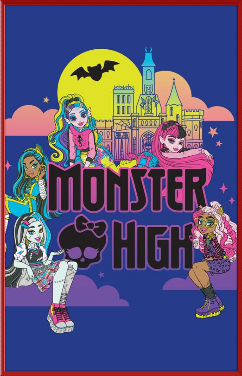 Monster High Group Shot with Logo