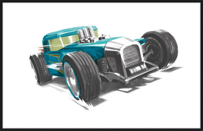 Hot Wheels Painted Tracks 4