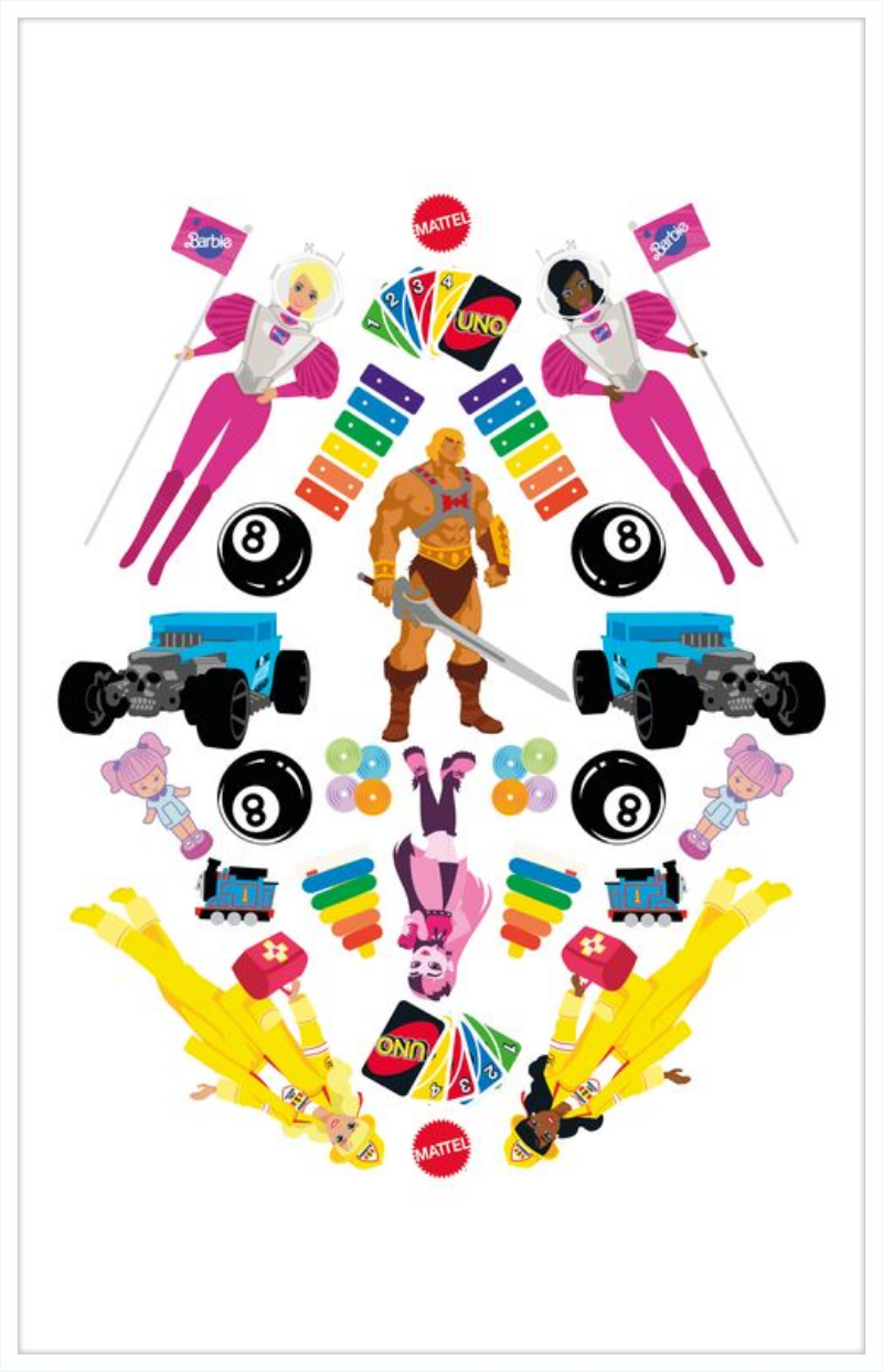 Mattel Brand Pattern 3