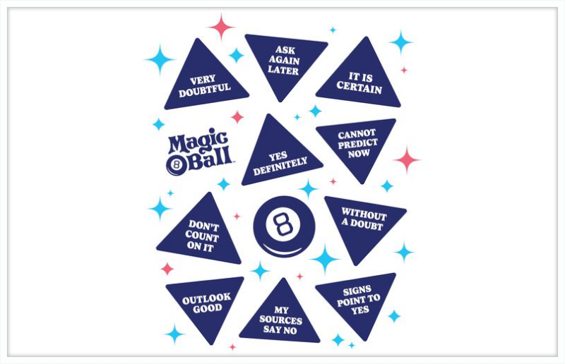 Magic 8 Ball Answers Pattern