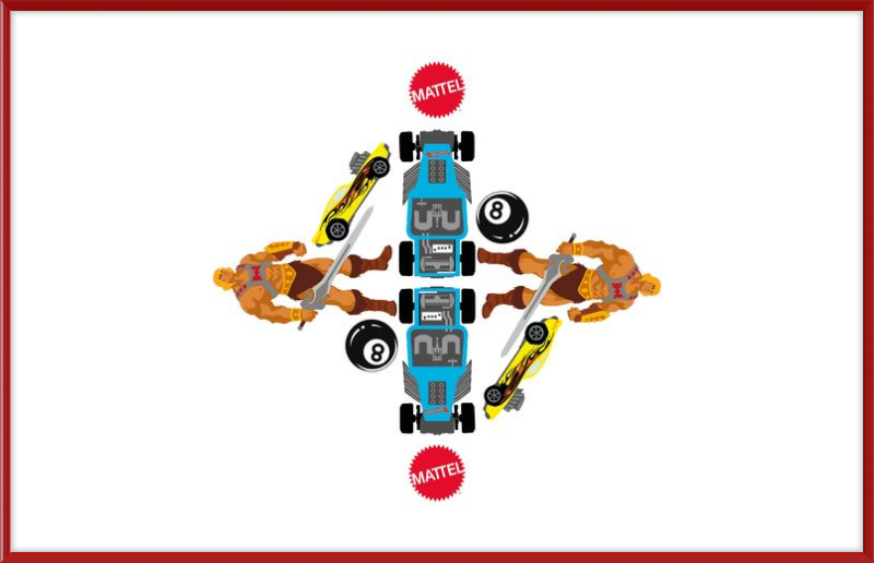 Mattel Brand Pattern 8