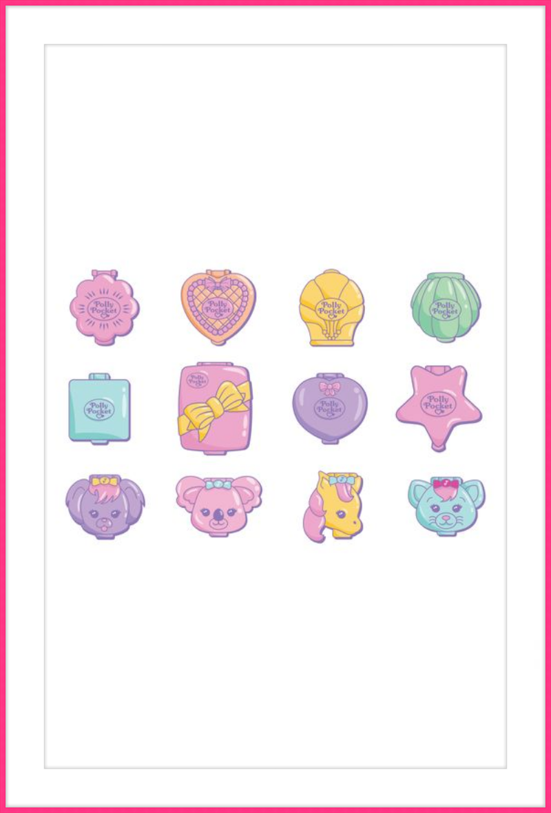 Polly Pocket Compact Cases