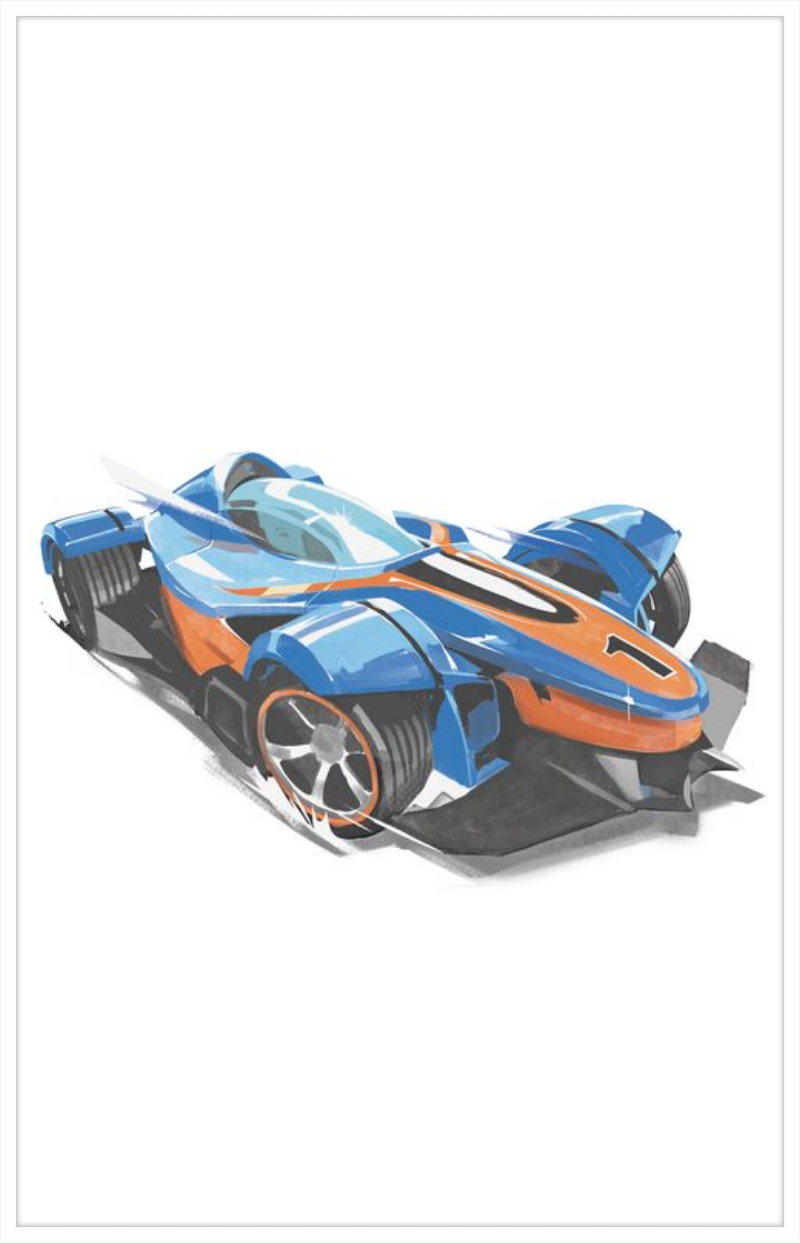 Hot Wheels Painted Tracks 2