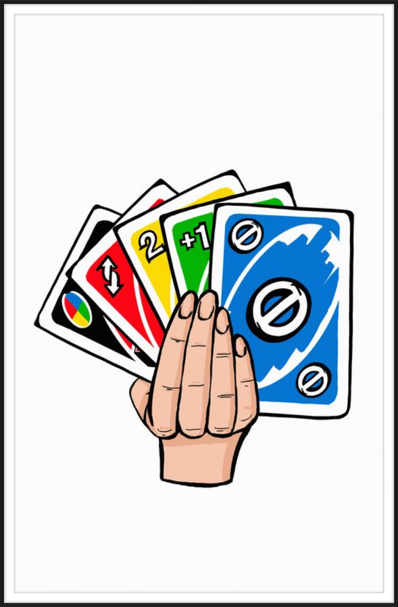 UNO Card Hand