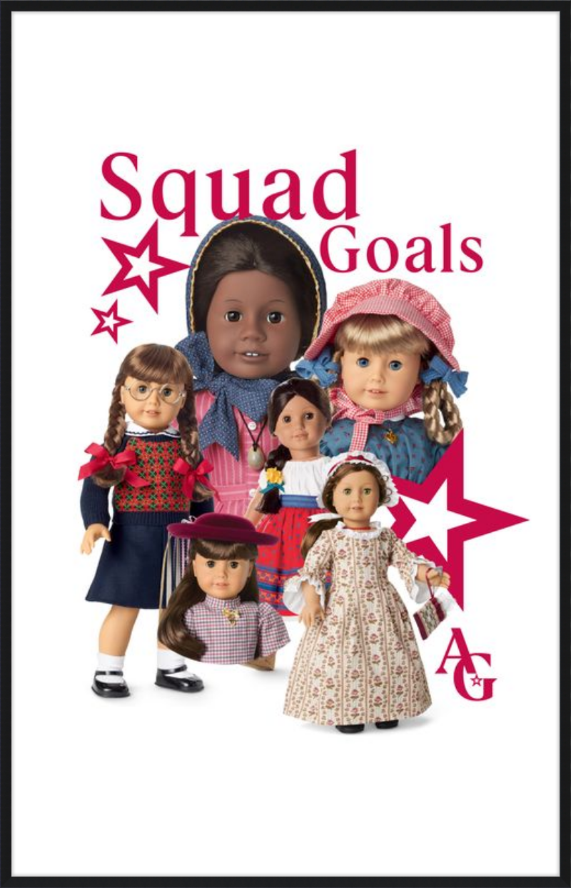 American Girl Squad Goals