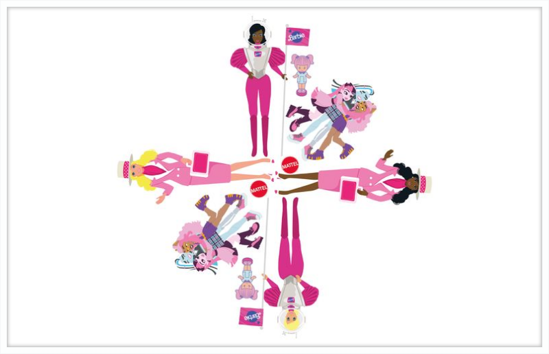 Mattel Brand Pattern 6