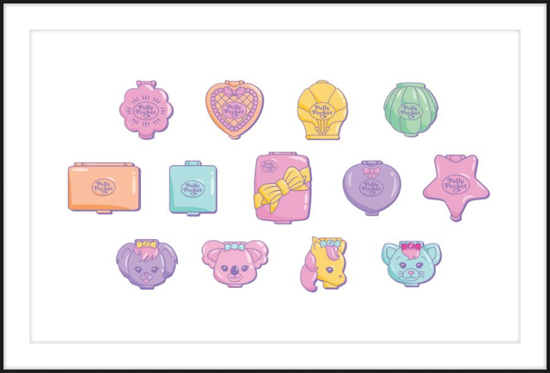 Polly Pocket Compact Cases