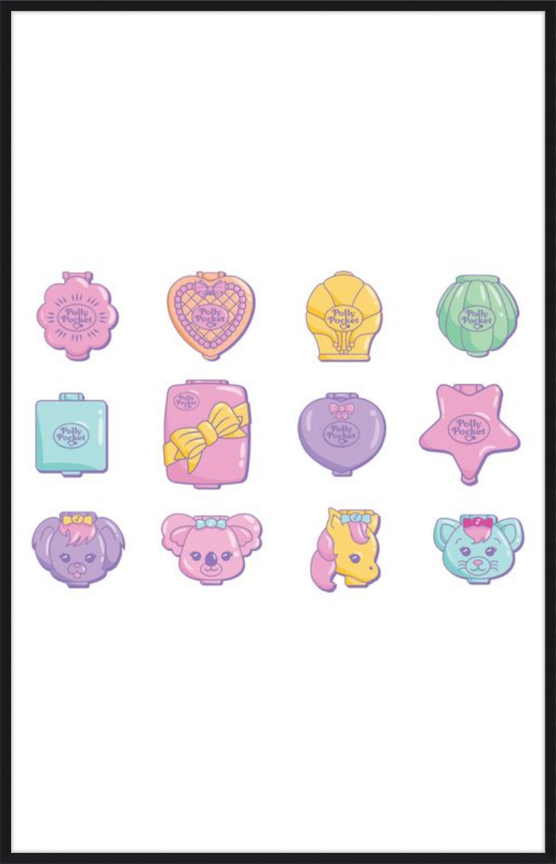 Polly Pocket Compact Cases