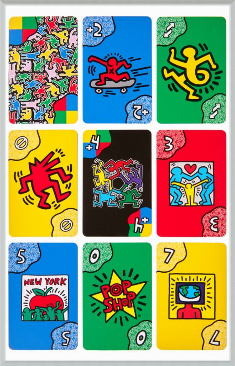 Keith Haring  x UNO Artiste Series