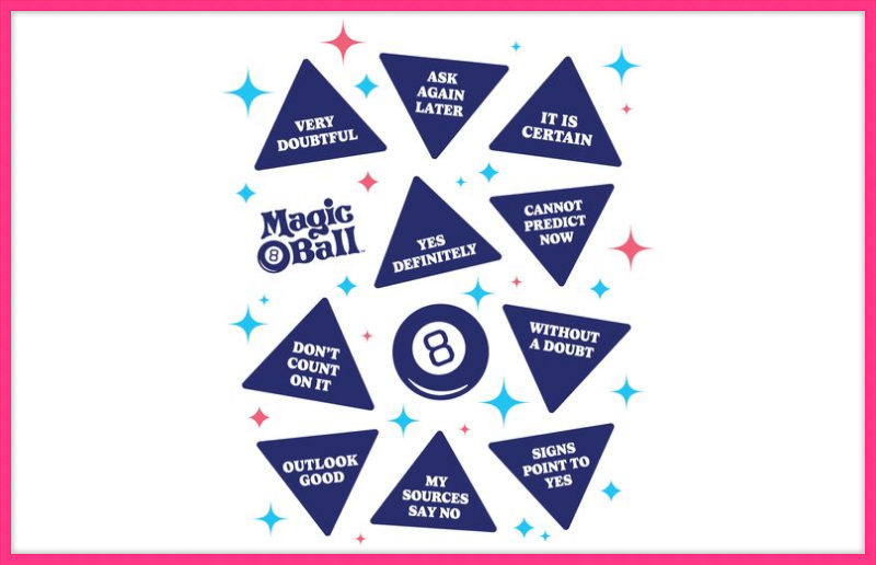 Magic 8 Ball Answers Pattern