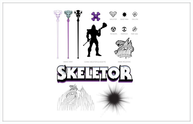 Masters of the Universe Skeletor Icons