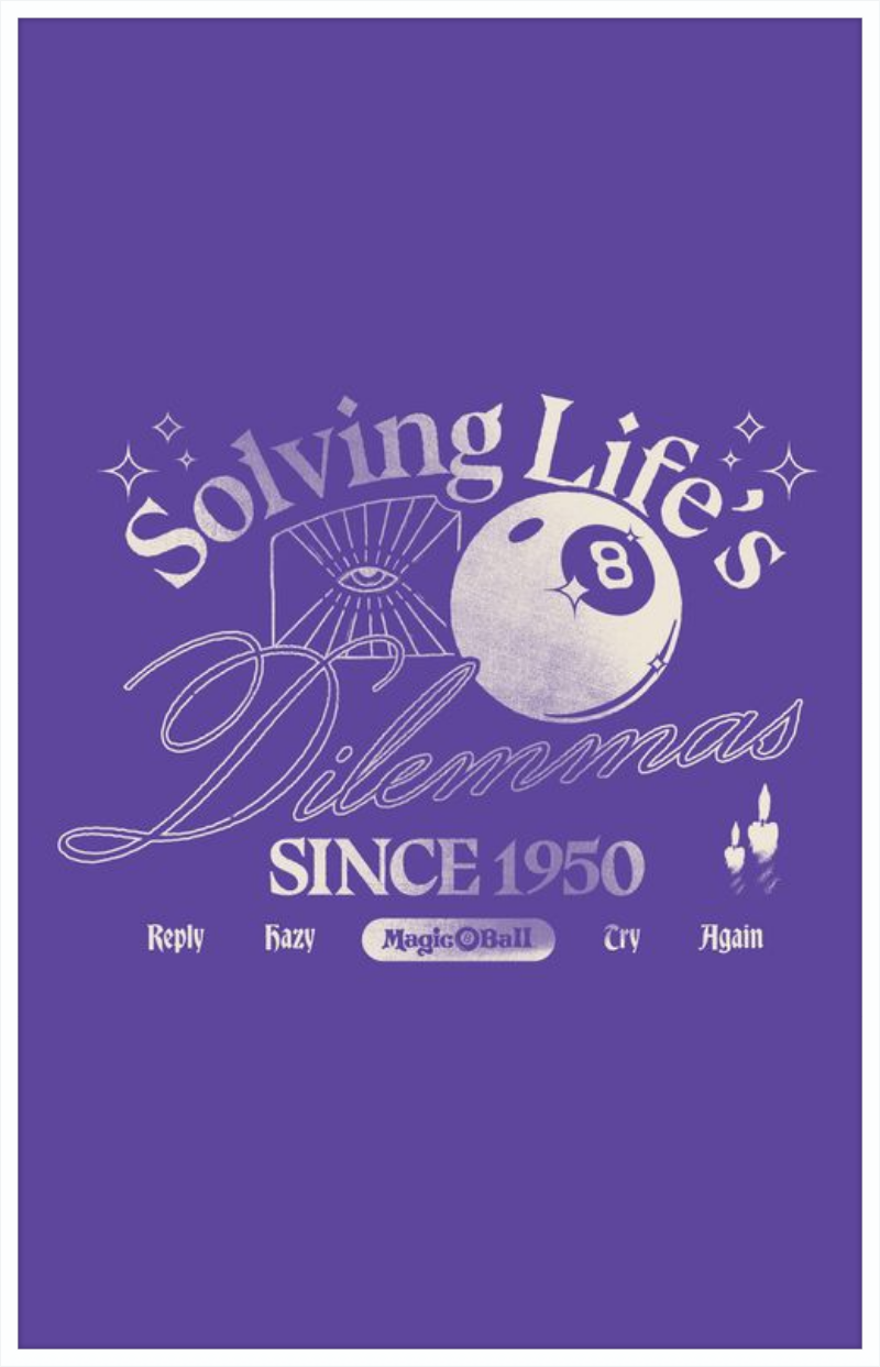 Magic 8 Ball Solving Life's Dilemma