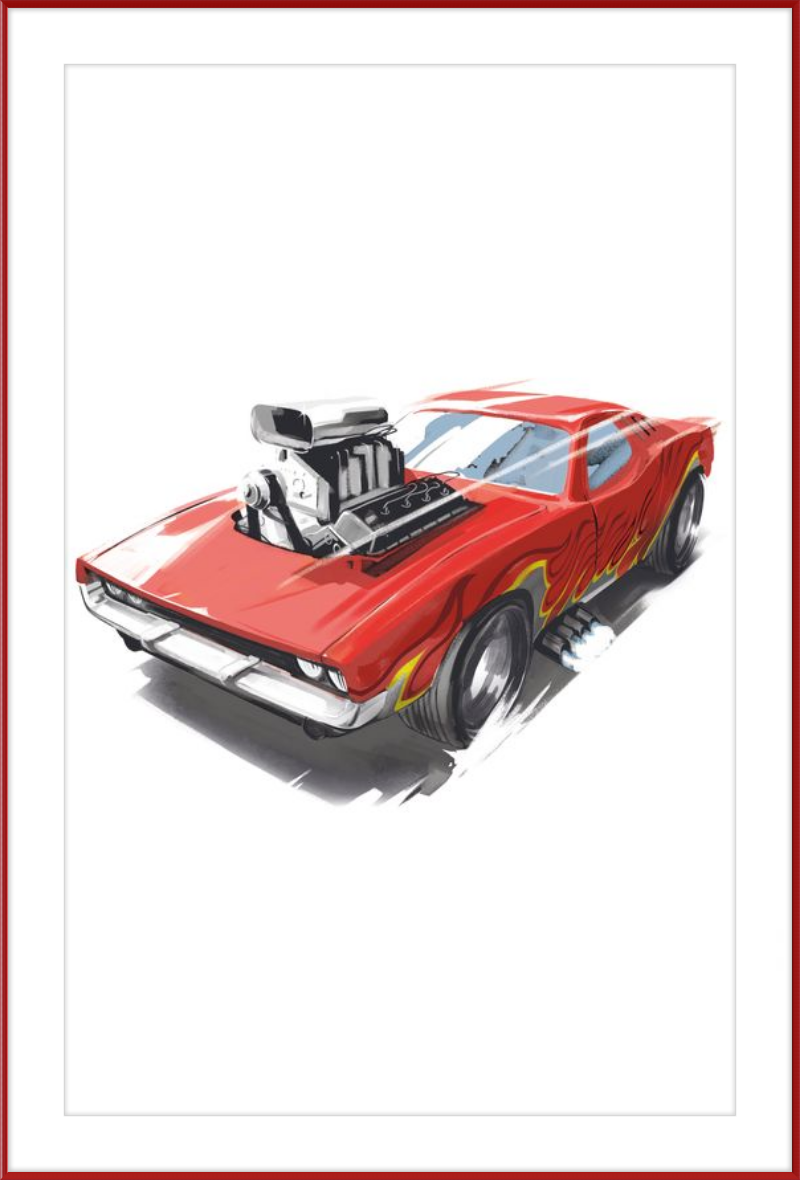 Hot Wheels Painted Tracks 1