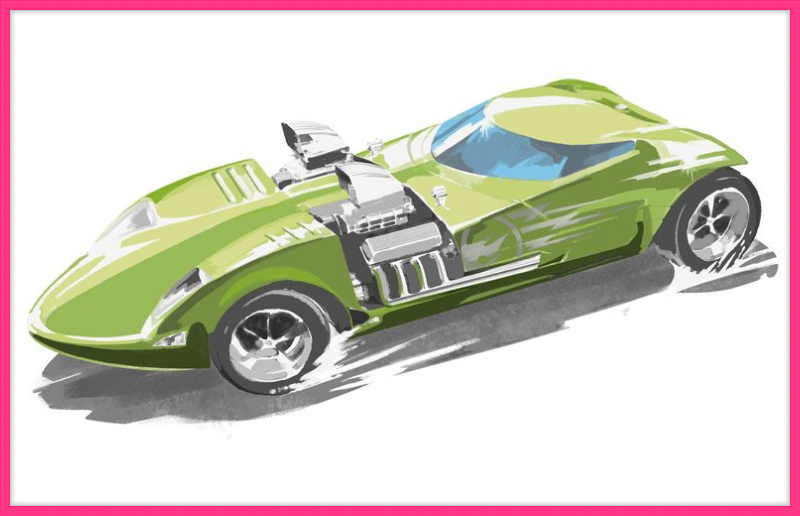 Hot Wheels Painted Tracks 3
