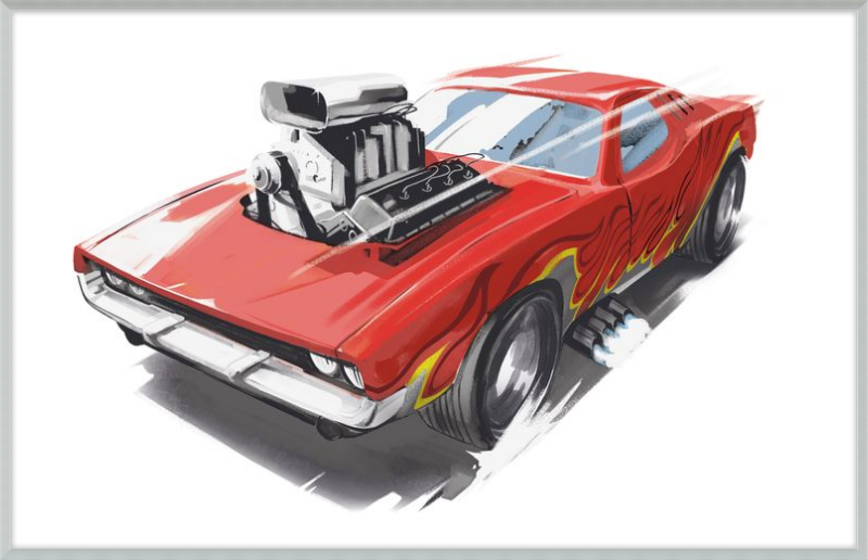Hot Wheels Painted Tracks 1