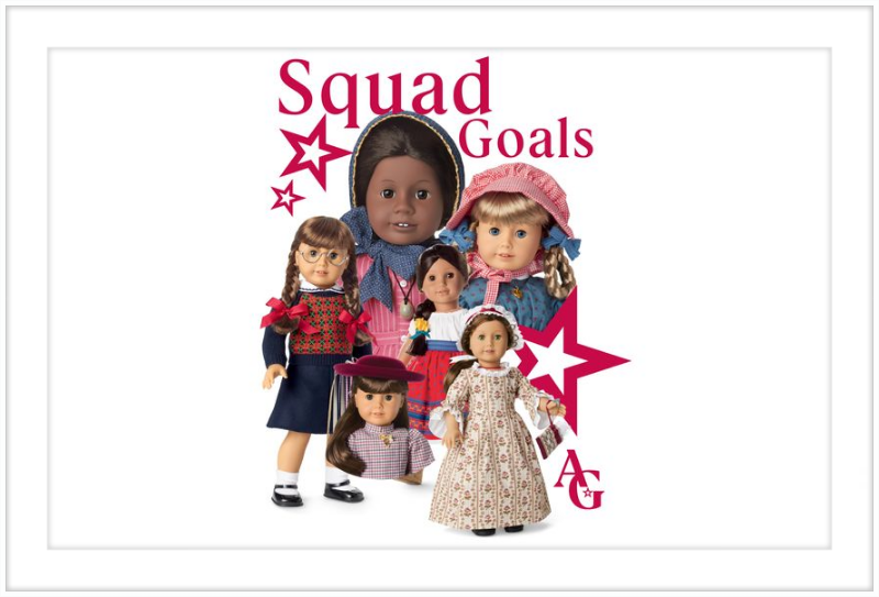 American Girl Squad Goals