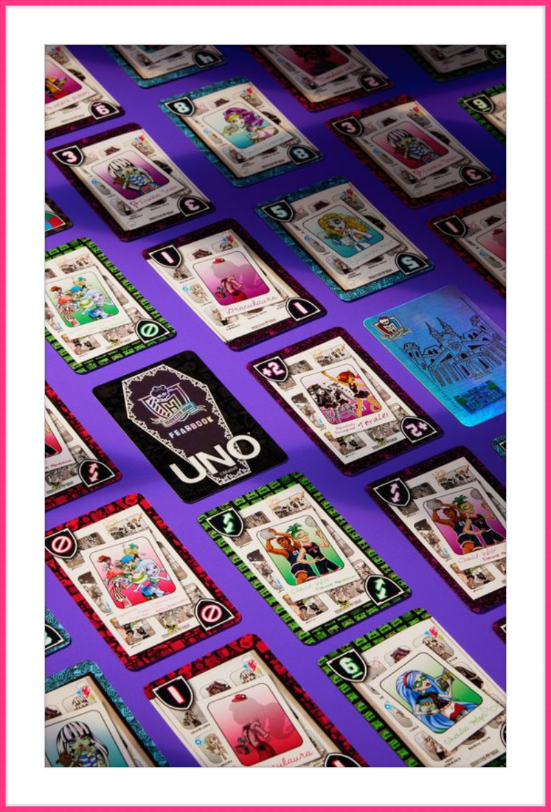 UNO Fandom Monster High Fearbook 1