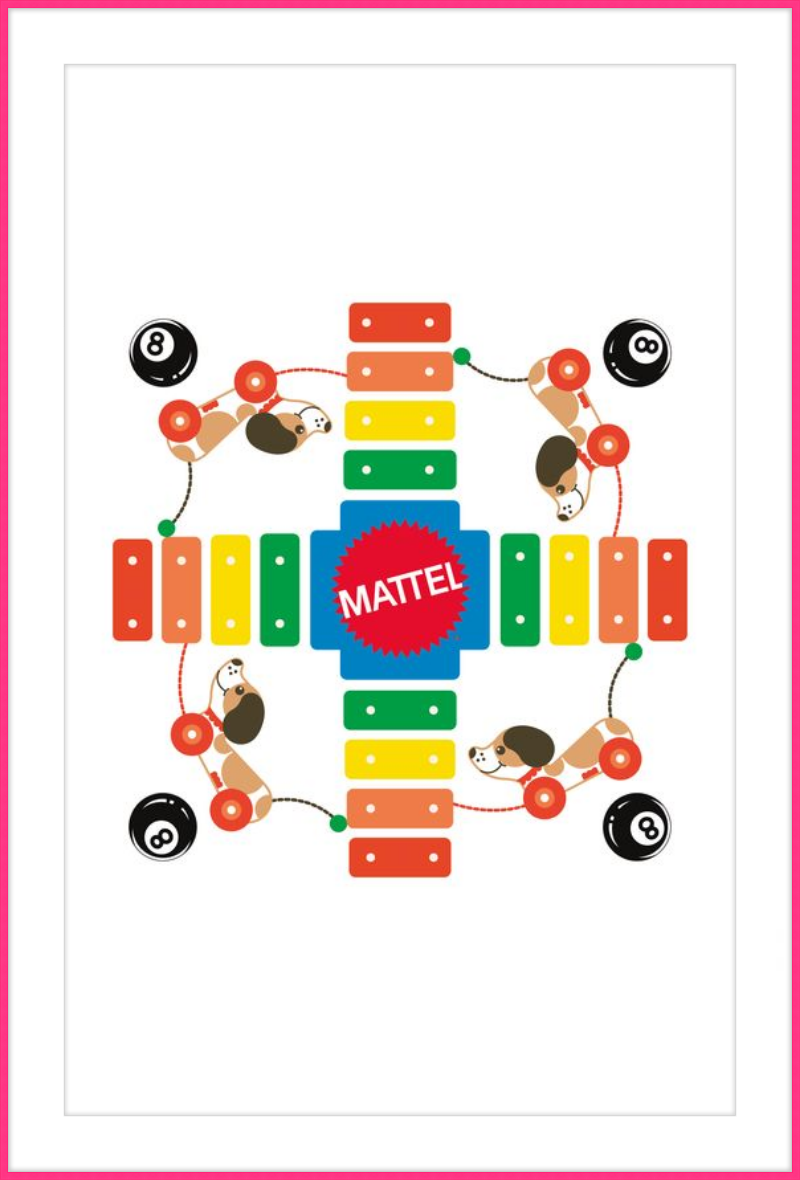 Mattel Brand Pattern 7