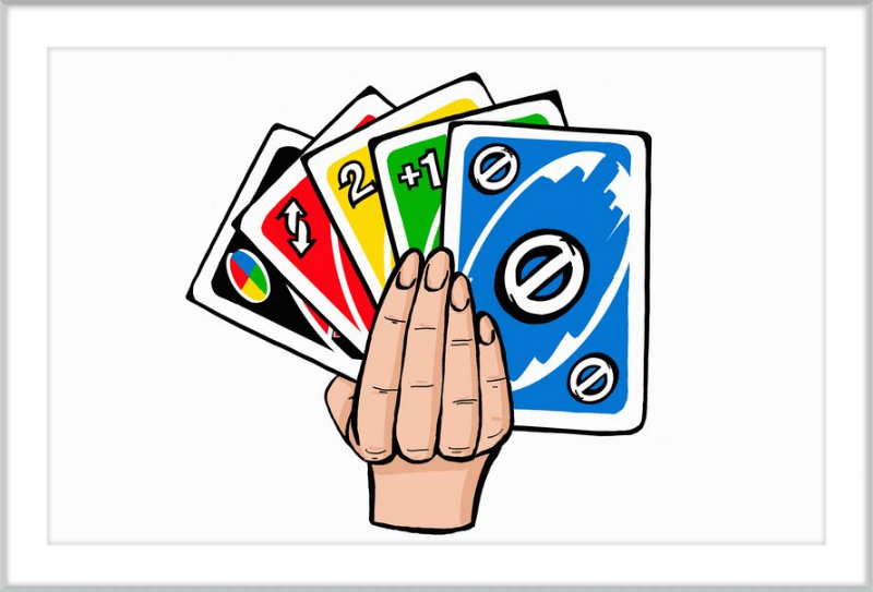 UNO Card Hand