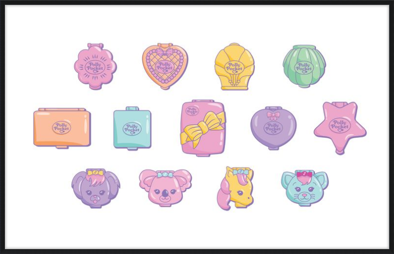 Polly Pocket Compact Cases