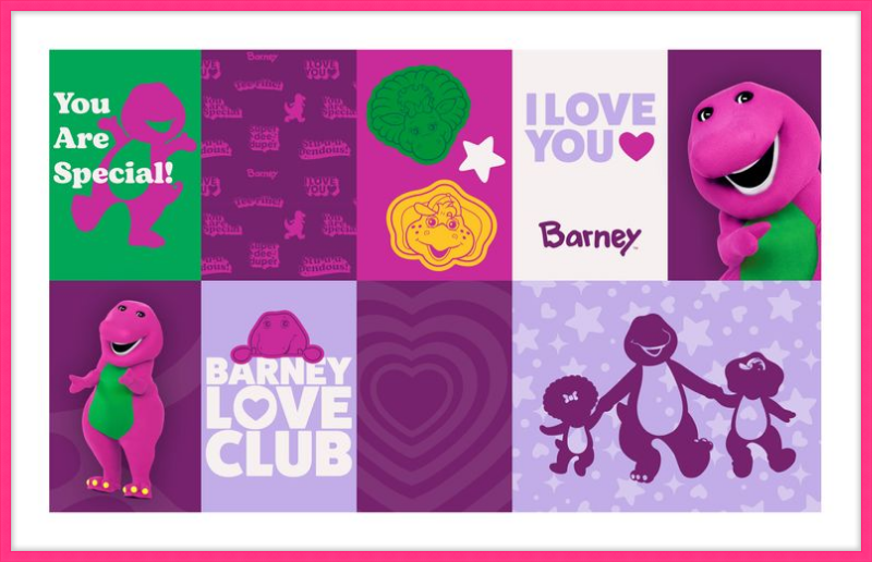 Barney Collage