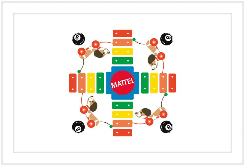 Mattel Brand Pattern 7