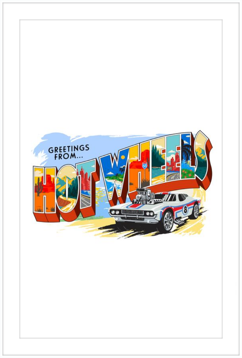 Hot Wheels Greetings
