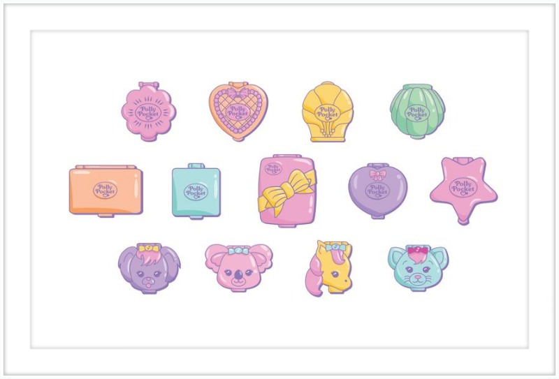 Polly Pocket Compact Cases