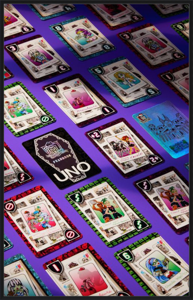 UNO Fandom Monster High Fearbook 1