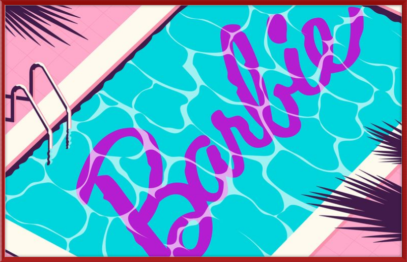 Barbie Logo Pool