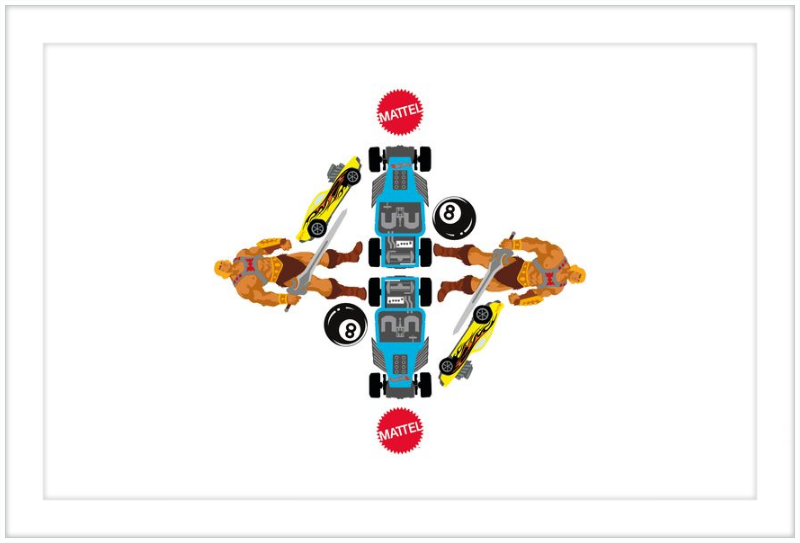Mattel Brand Pattern 8