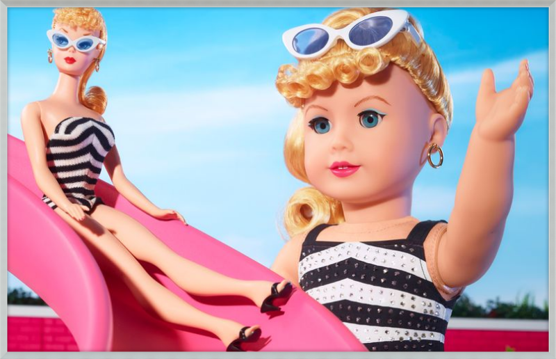 Barbie American Girl Slide