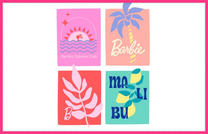 Barbie Variety Print