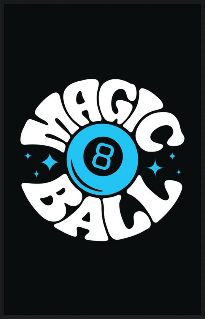 Magic 8 Ball Print