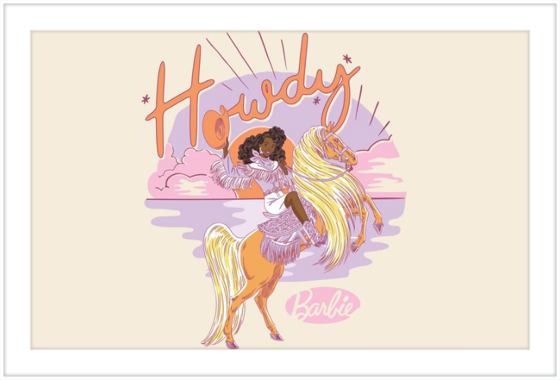 Barbie Howdy Horse