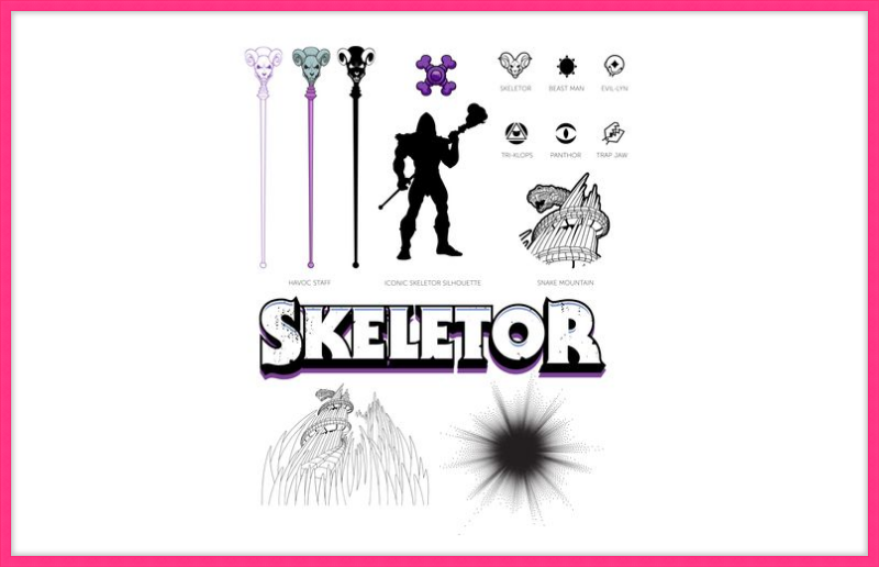 Masters of the Universe Skeletor Icons