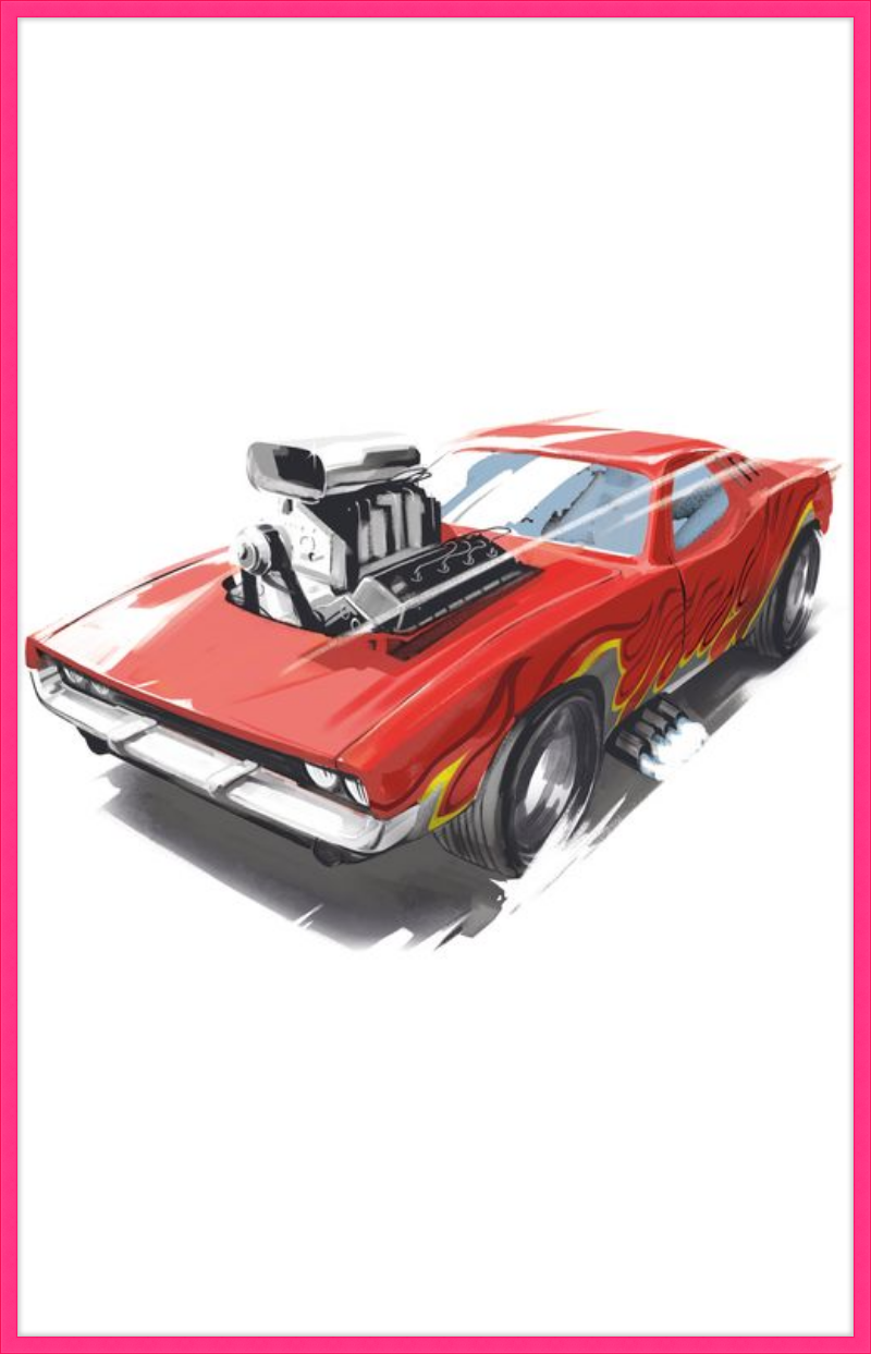 Hot Wheels Painted Tracks 1