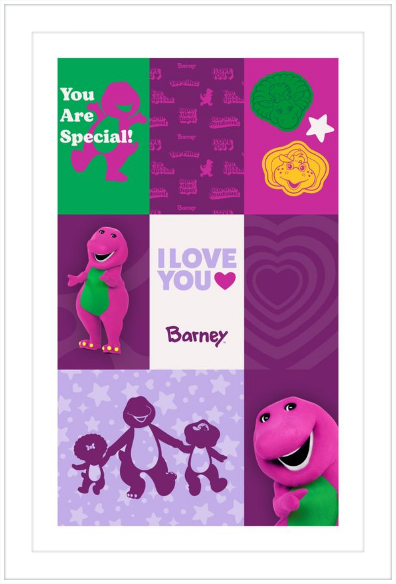 Barney Collage