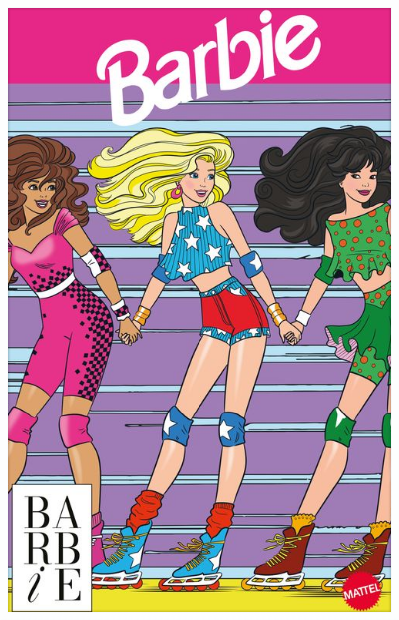Barbie at the Roller Skating Rink