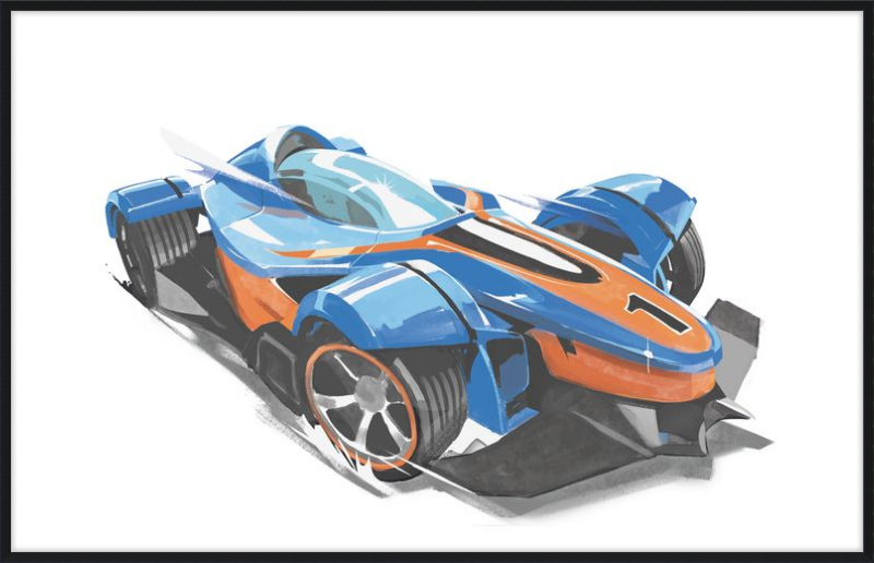 Hot Wheels Painted Tracks 2