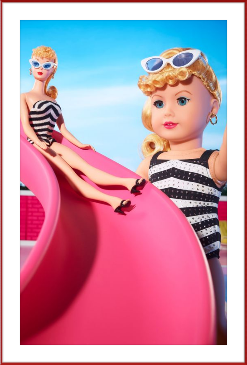 Barbie American Girl Slide