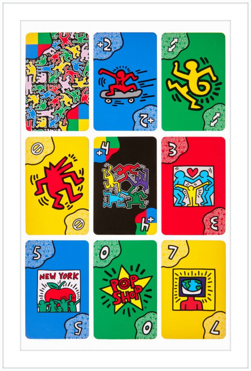 Keith Haring  x UNO Artiste Series