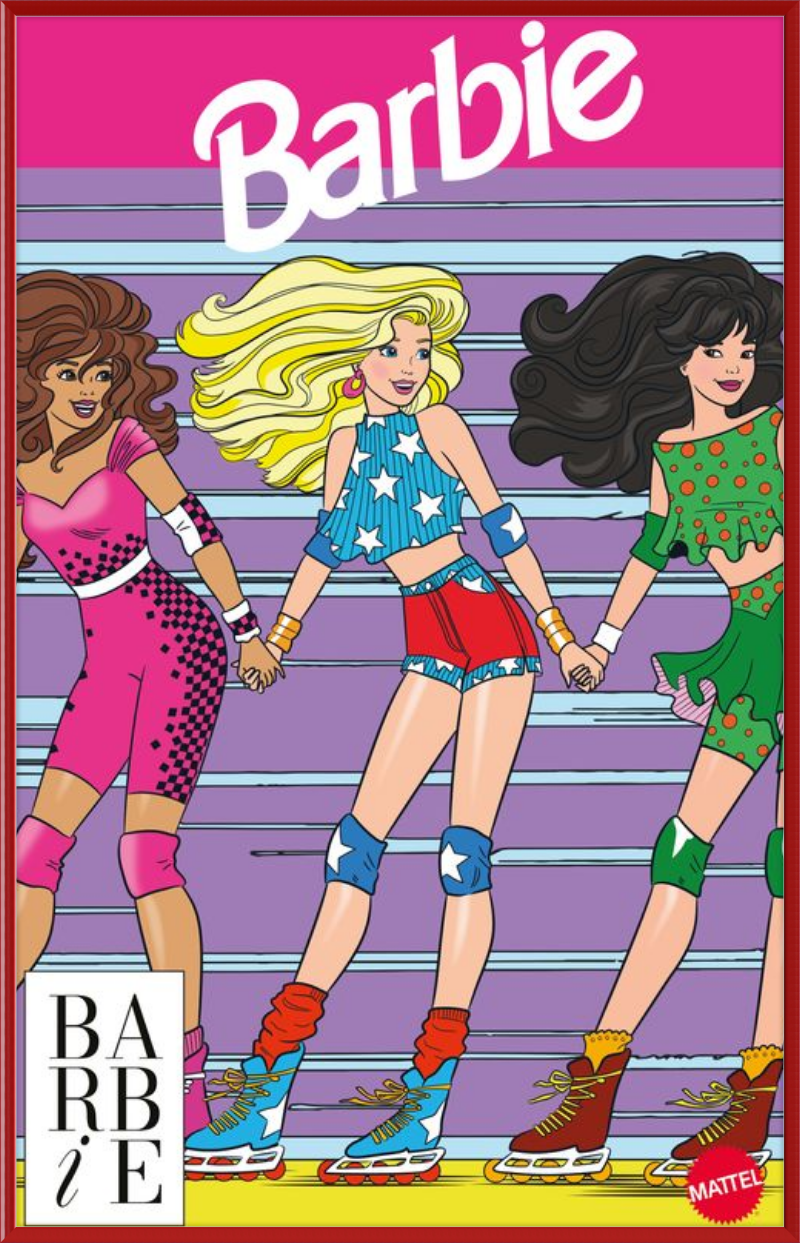 Barbie at the Roller Skating Rink