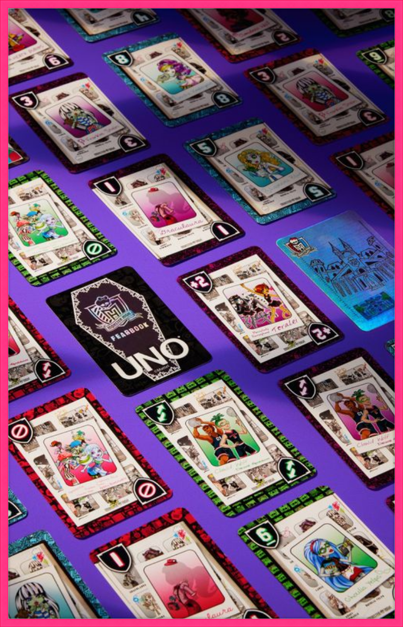 UNO Fandom Monster High Fearbook 1