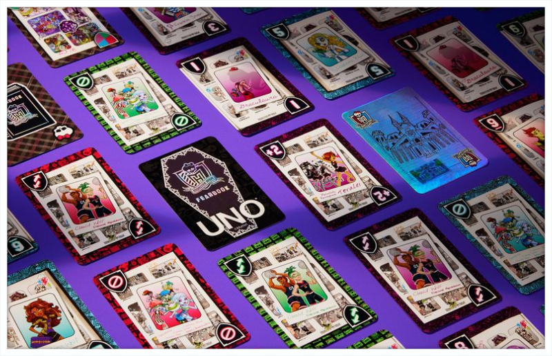 UNO Fandom Monster High Fearbook 1