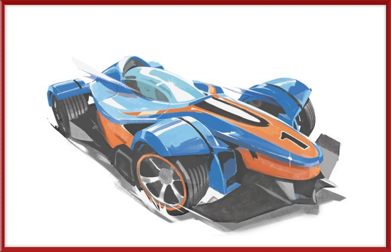 Hot Wheels Painted Tracks 2