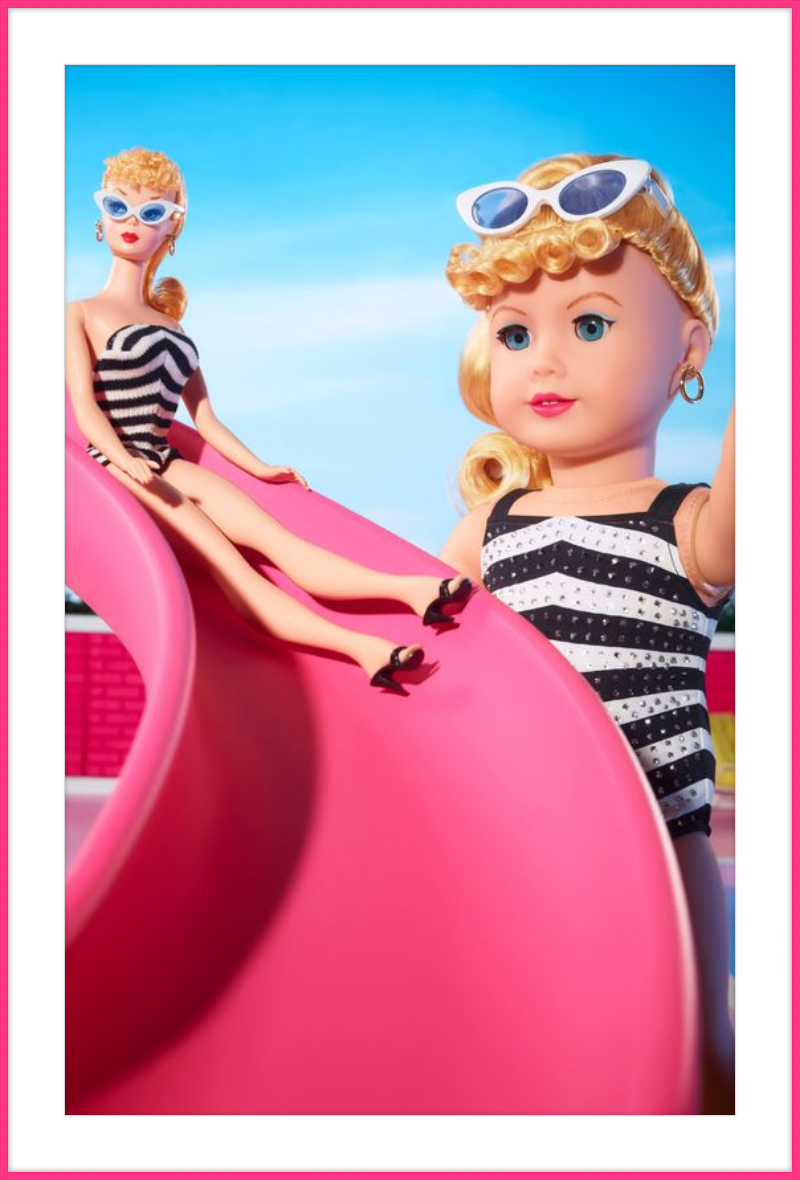 Barbie American Girl Slide